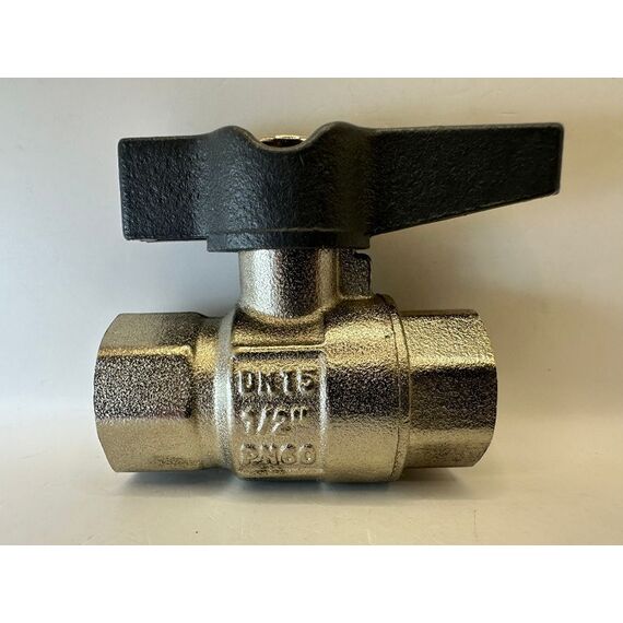 Кран кульовий метелик ASG+ (ВР-ВР), Розмір: 1/2, фото 2