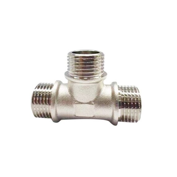 Тройник никель ASG+ (НР-НР-НР)