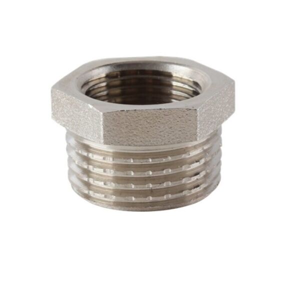 Футорка никель ASG+ (ВР-НР), Размер: 1/2 на 1/4