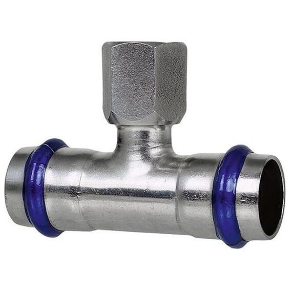 Трійник з внутрішньою різьбою ASG INOX, Розмір: 15-1/2-15