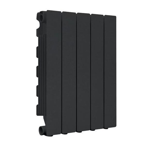 Алюмінієвий радіатор Fondital Blitz Super B4 Black Coffee, Висота точна: 500, Довжина точна: 480