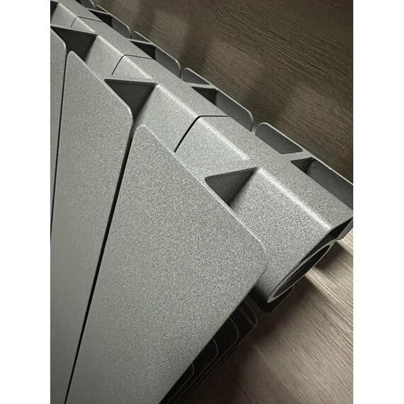 Алюмінієвий радіатор Fondital Blitz Super B4 Graphite 3r, Висота точна: 350, Довжина точна: 640, фото 5