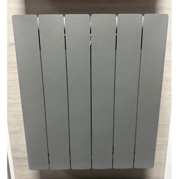 Алюмінієвий радіатор Fondital Blitz Super B4 Graphite 3r, Висота точна: 350, Довжина точна: 640, фото 7