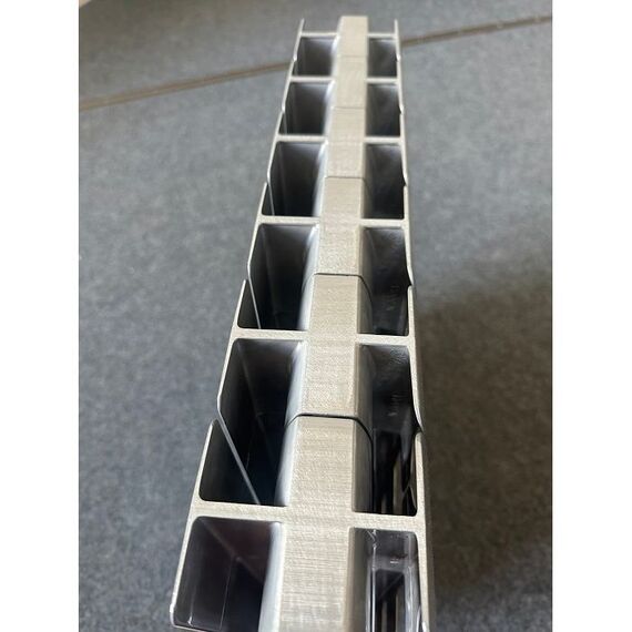 Алюмінієвий радіатор Fondital Blitz Super B4 Pure Metal, Висота точна: 350, Довжина точна: 640, фото 3