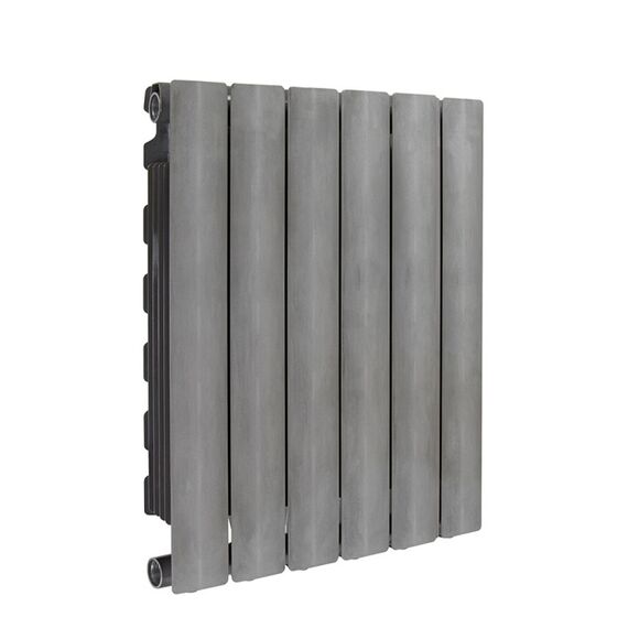 Алюмінієвий радіатор Fondital Blitz Super B4 Pure Metal, Висота точна: 350, Довжина точна: 640
