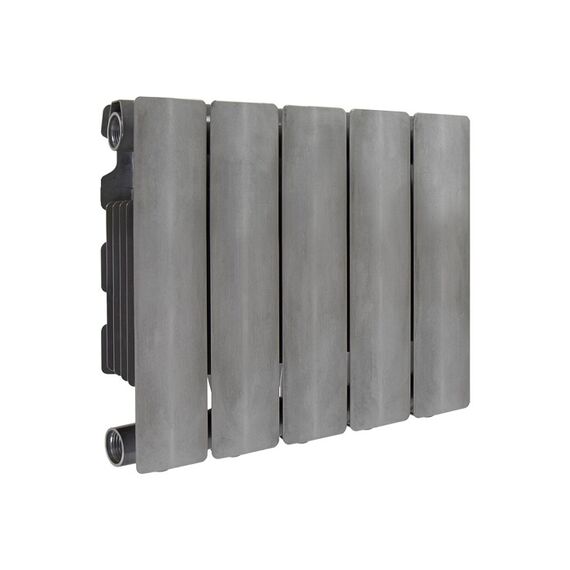 Алюмінієвий радіатор Fondital Blitz Super B4 Pure Metal, Висота точна: 350, Довжина точна: 640, фото 2