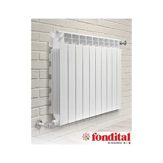 Алюмінієвий радіатор Fondital CALIDOR SUPER B4, Висота точна: 350, Довжина точна: 320, фото 2