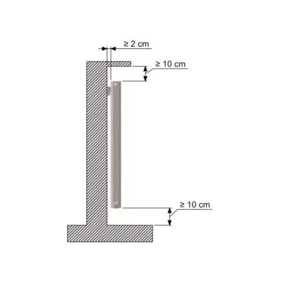 Алюмінієвий радіатор Global Sebino, Висота точна: 500, Довжина точна: 500, фото 10