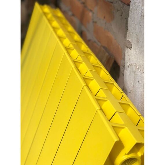 Алюмінієвий радіатор Global Vip, Висота точна: 350, Довжина точна: 320, фото 3